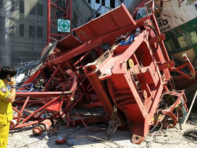 เครนถล่ม พระราม 3 เครนถล่ม พระราม 3