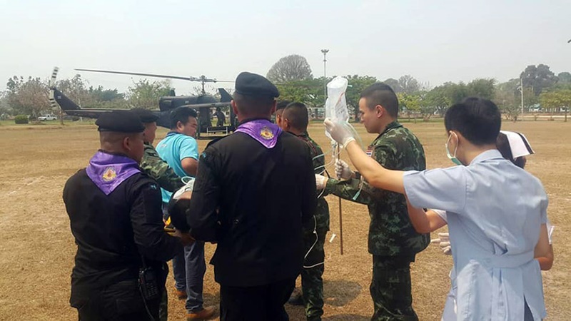 ทหารเหยียบกับระเบิดขาขาด ทหารเหยียบกับระเบิดขาขาด