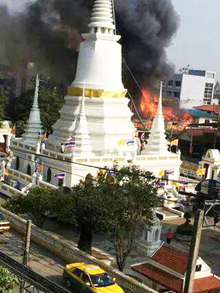 ไฟไหม้วัดเขมา ไฟไหม้วัดเขมา