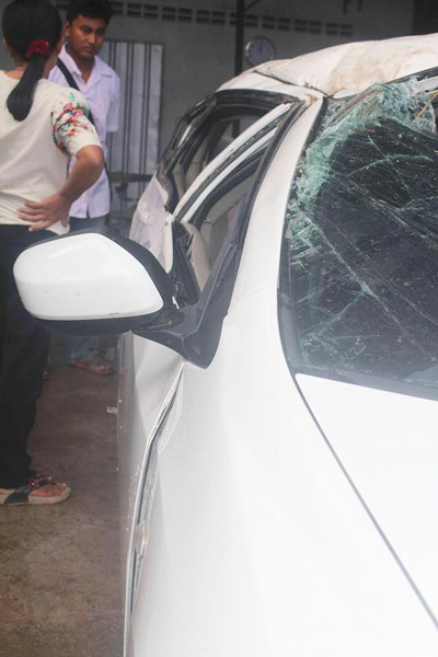 เอารถเข้าอู่ทำสี ช่างแอบเอาไปซิ่งคว่ำ พังยับทั้งคัน เอารถเข้าอู่ทำสี ช่างแอบเอาไปซิ่งคว่ำ พังยับทั้งคัน