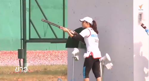ไทยคว้าอีก 1 ทองแดง ยิงเป้าบินสกีตทีมหญิง ไทยคว้าอีก 1 ทองแดง ยิงเป้าบินสกีตทีมหญิง
