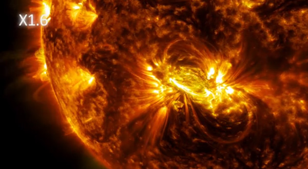 ปรากฏการณ์โซลาร์แฟลร์ ปรากฏการณ์โซลาร์แฟลร์