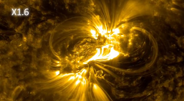 ปรากฏการณ์โซลาร์แฟลร์ ปรากฏการณ์โซลาร์แฟลร์