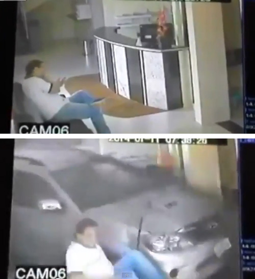 คลิประทึก ชายหวิดถูกชน หลังรถพุ่งทะลุโรงแรม คลิประทึก ชายหวิดถูกชน หลังรถพุ่งทะลุโรงแรม