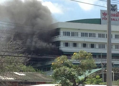 ไฟไหม้โรงงาน FBT ไฟไหม้โรงงาน FBT