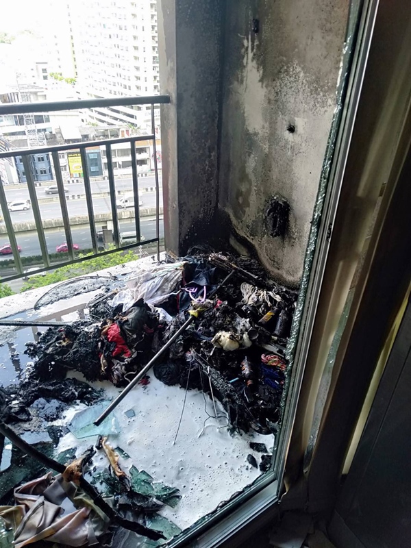 ไฟไหม้คอนโดลุมพินี ไฟไหม้คอนโดลุมพินี