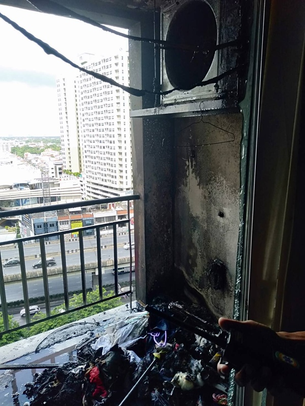 ไฟไหม้คอนโดลุมพินี ไฟไหม้คอนโดลุมพินี