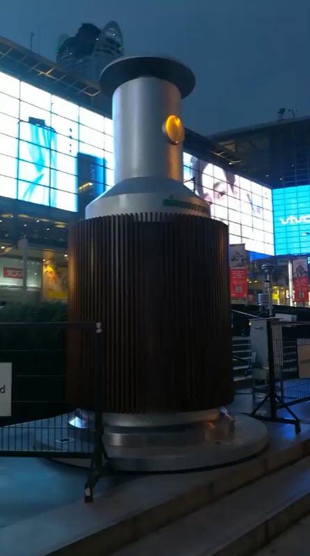 เครื่องฟอกอากาศหน้าเซ็นทรัลเวิลด์ เครื่องฟอกอากาศหน้าเซ็นทรัลเวิลด์