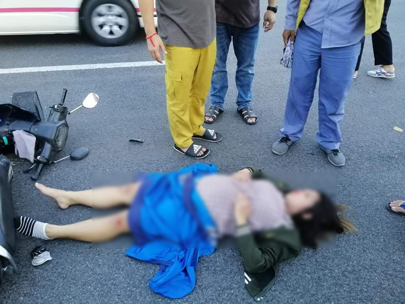 รถชนคนท้อง รถชนคนท้อง