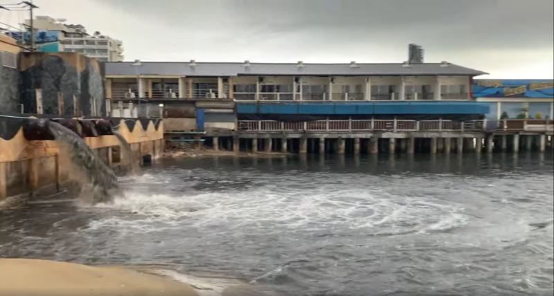 แจงปมปล่อยน้ำเสียลงทะเล แจงปมปล่อยน้ำเสียลงทะเล