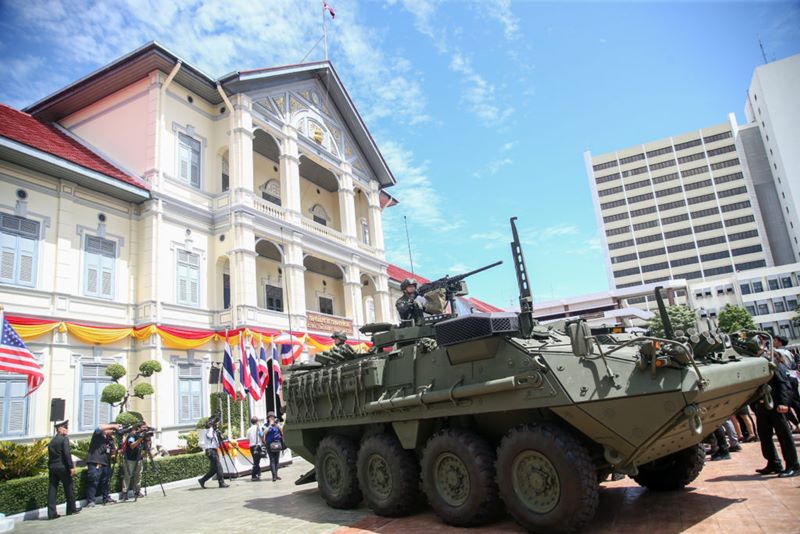 ทบ. เตรียมเคลื่อนย้ายยานเกราะ Stryker ทบ. เตรียมเคลื่อนย้ายยานเกราะ Stryker