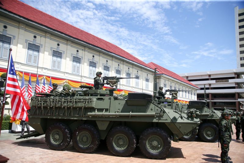 ทบ. เตรียมเคลื่อนย้ายยานเกราะ Stryker ทบ. เตรียมเคลื่อนย้ายยานเกราะ Stryker