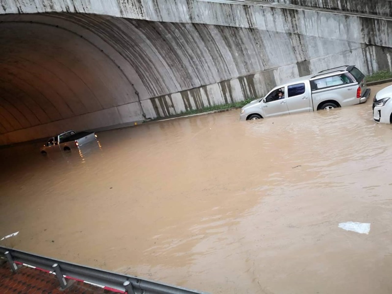 น้ำท่วมอุโมงค์ทับลาน น้ำท่วมอุโมงค์ทับลาน