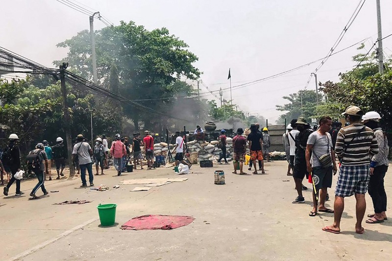 พม่ารัฐประหาร พม่ารัฐประหาร