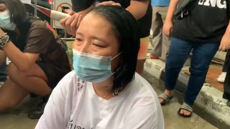 แม่เพนกวิน โกนหัว แม่เพนกวิน โกนหัว