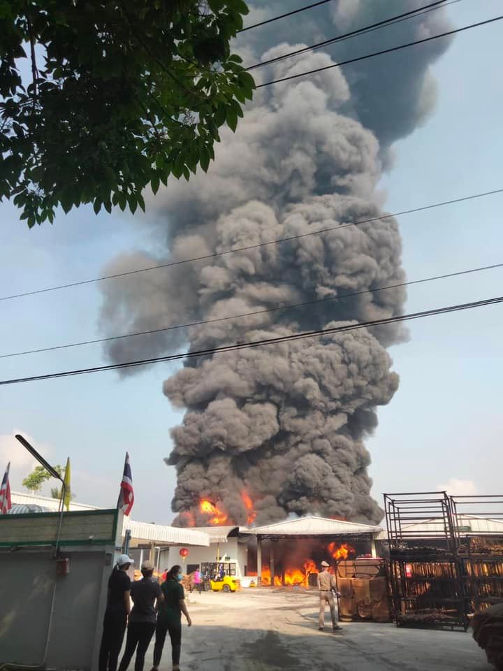 ไฟไหม้โรงงาน ระยอง ไฟไหม้โรงงาน ระยอง