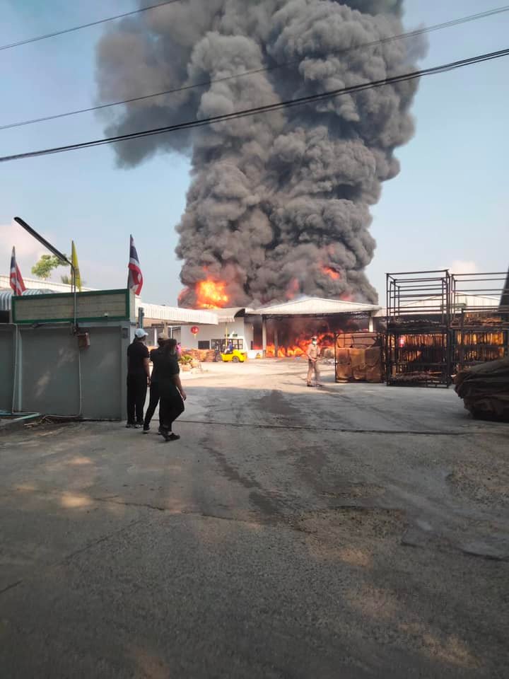 ไฟไหม้โรงงาน ระยอง ไฟไหม้โรงงาน ระยอง