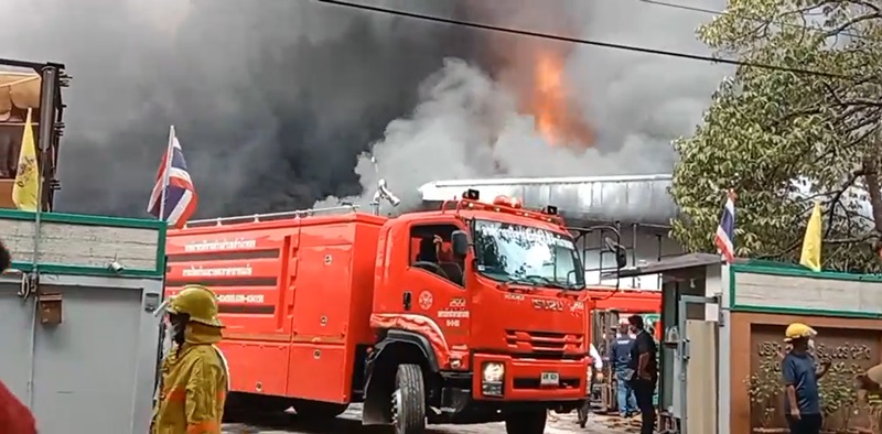 ไฟไหม้โรงงาน ระยอง ไฟไหม้โรงงาน ระยอง
