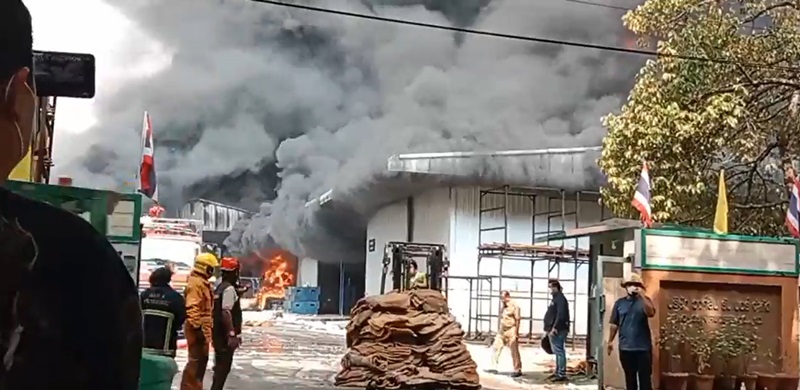 ไฟไหม้โรงงาน ระยอง ไฟไหม้โรงงาน ระยอง