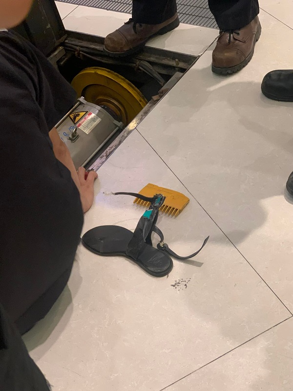 บันไดเลื่อน สยามพารากอน ดูดรองเท้า บันไดเลื่อน สยามพารากอน ดูดรองเท้า