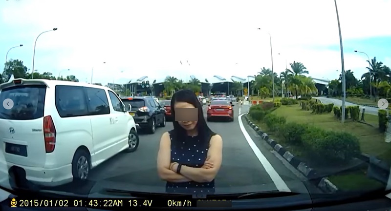 ป้าขวางรถ ป้าขวางรถ