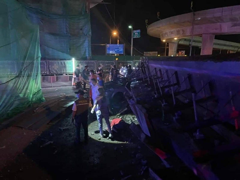 สะพานกลับรถถล่ม สะพานกลับรถถล่ม