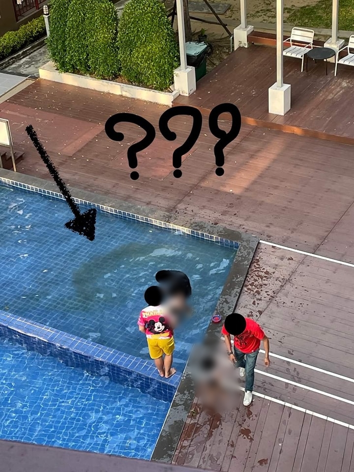 เด็กอุจจาระลงสระว่ายน้ำคอนโด เด็กอุจจาระลงสระว่ายน้ำคอนโด