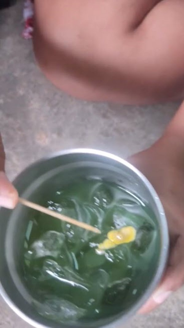 สิ่งแปลกปลอมในน้ำผลไม้ สิ่งแปลกปลอมในน้ำผลไม้