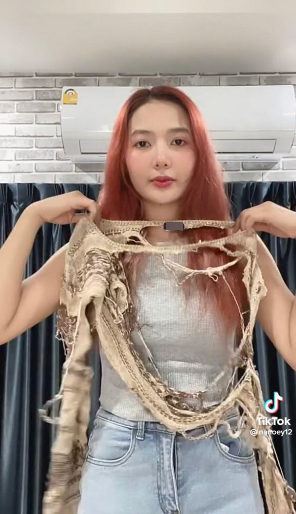 แฟชั่นเสื้อขาด แฟชั่นเสื้อขาด