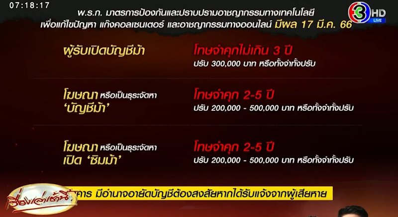 บัญชีม้า บัญชีม้า