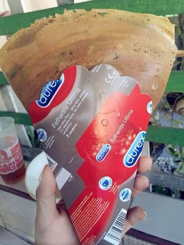 ซองกระดาษใส่เครป ซองกระดาษใส่เครป