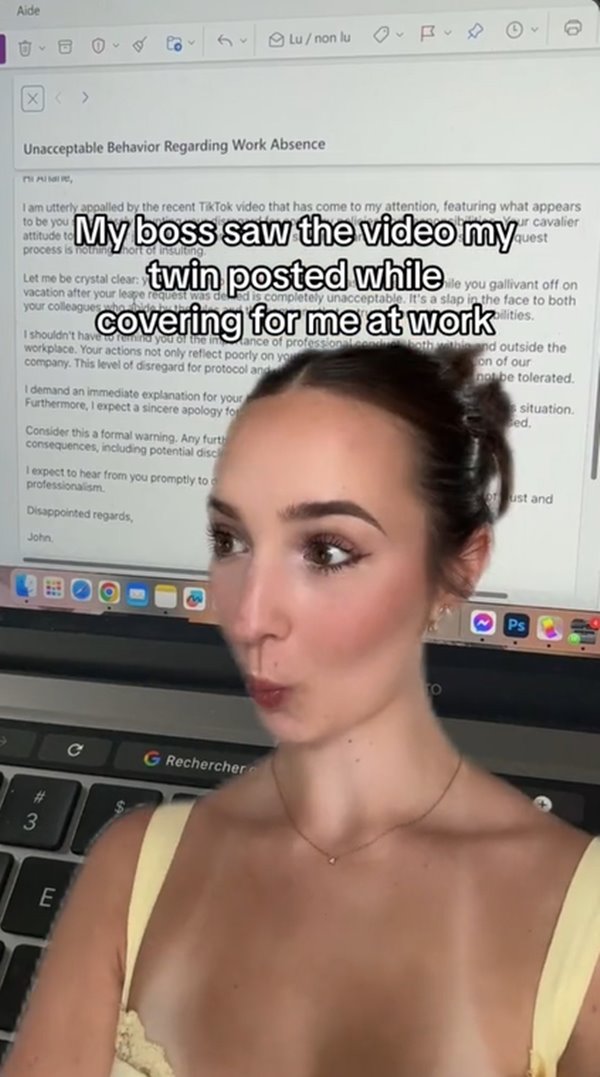 แฝดสลับตัวไปทำงาน แฝดสลับตัวไปทำงาน