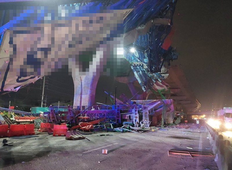 โครงสร้างสะพานถล่ม ถนนพระราม 2 ตาย 4 คาดสาเหตุเกิดจากอะไร โครงสร้างสะพานถล่ม ถนนพระราม 2 ตาย 4 คาดสาเหตุเกิดจากอะไร