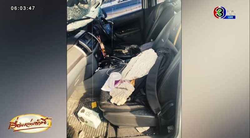 เปิดสาเหตุการเสียชีวิต เหยื่อแผ่นปูนร่วงใส่รถ ถนนพระราม 2 เปิดสาเหตุการเสียชีวิต เหยื่อแผ่นปูนร่วงใส่รถ ถนนพระราม 2