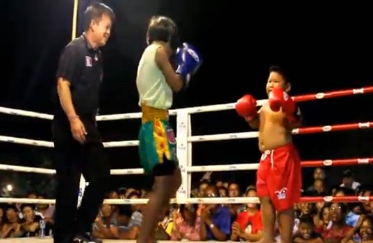 ชาวเน็ตแชร์คลิปฮา หนูน้อยจ้ำม่ำแข่งชกมวยเด็ก เจอคู่ต่อสู้เตะไม่ยั้ง ร้องไห้โฮกอดกรรมการให้ช่วยด้วย ชาวเน็ตแชร์คลิปฮา หนูน้อยจ้ำม่ำแข่งชกมวยเด็ก เจอคู่ต่อสู้เตะไม่ยั้ง ร้องไห้โฮกอดกรรมการให้ช่วยด้วย