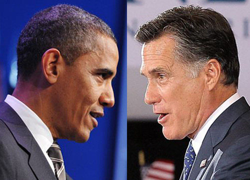 บารัค โอบามา - มิตต์ รอมนีย์
