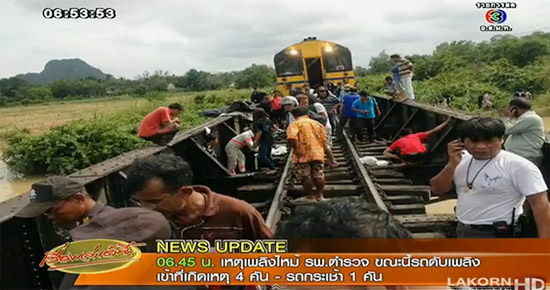 รถไฟชน รถไฟชน