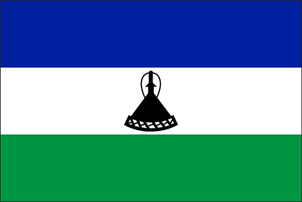 ธงชาติเลโซโท ธงชาติเลโซโท