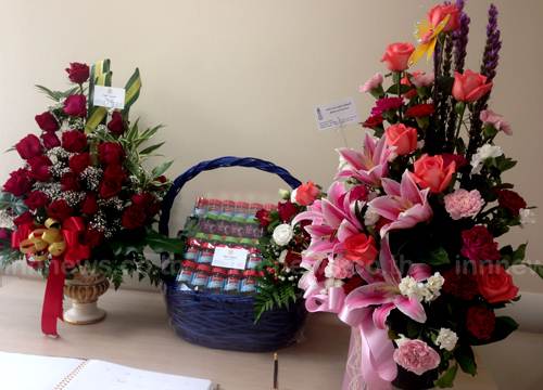 กระเช้าดอกไม้ กระเช้าดอกไม้