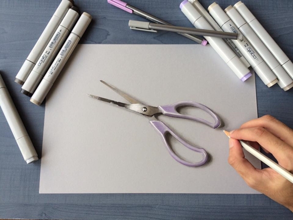 ภาพวาด 3 มิติ ภาพวาด 3 มิติ