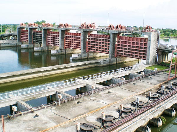 โครงการแก้มลิง โครงการแก้มลิง