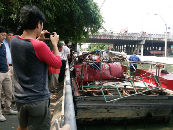 เรือคลองแสนแสบระเบิด เรือคลองแสนแสบระเบิด