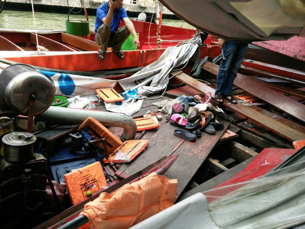 เรือคลองแสนแสบระเบิด เรือคลองแสนแสบระเบิด