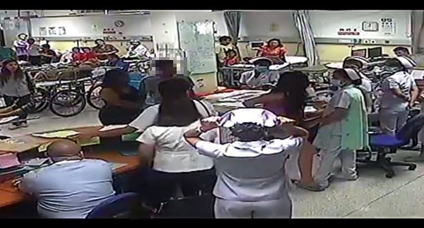 คลิปทำร้ายพยาบาล