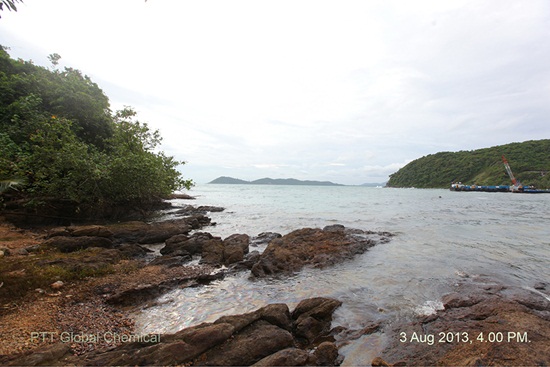 น้ำมันรั่ว