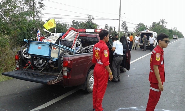 นักปั่นจักรยานข้ามทวีปชาวชิลี ถูกรถกระบะชน นักปั่นจักรยานข้ามทวีปชาวชิลี ถูกรถกระบะชน