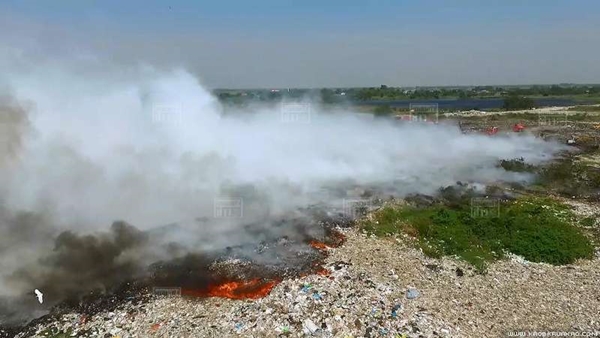 ไฟไหม้บ่อขยะอยุธยา ไฟไหม้บ่อขยะอยุธยา