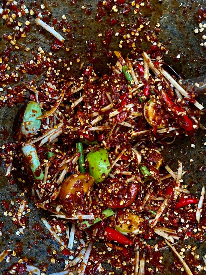 ตำถาดพริก 1000 เม็ด ตำถาดพริก 1000 เม็ด