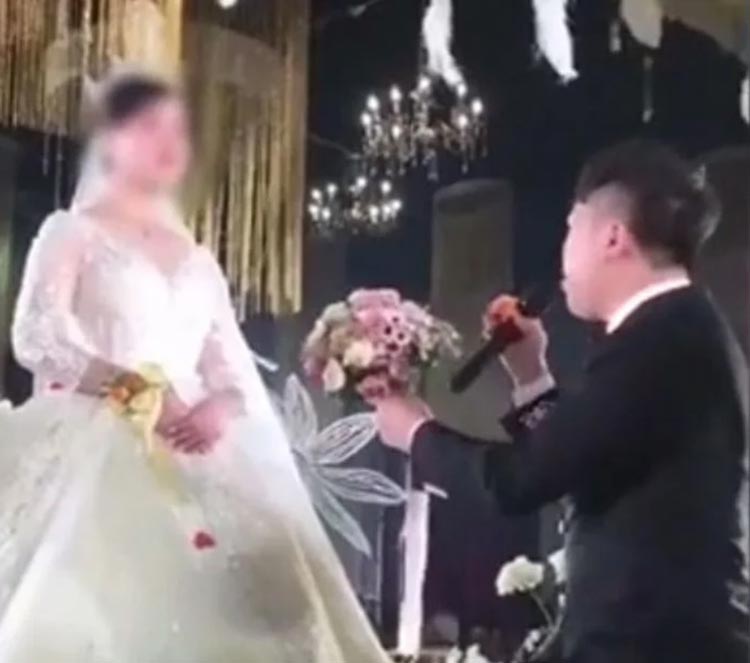 เจ้าบ่าวเจ้าสาว ทะเลาะกันกลางงานแต่ง เจ้าบ่าวเจ้าสาว ทะเลาะกันกลางงานแต่ง