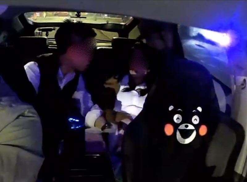 คู่รักมีเซ็กส์บนแท็กซี่ คู่รักมีเซ็กส์บนแท็กซี่